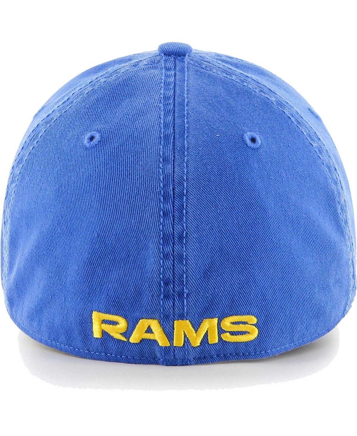 Shop 47 Brand Men's ' Royal Los Angeles Rams Franchise Logo Fitted Hat