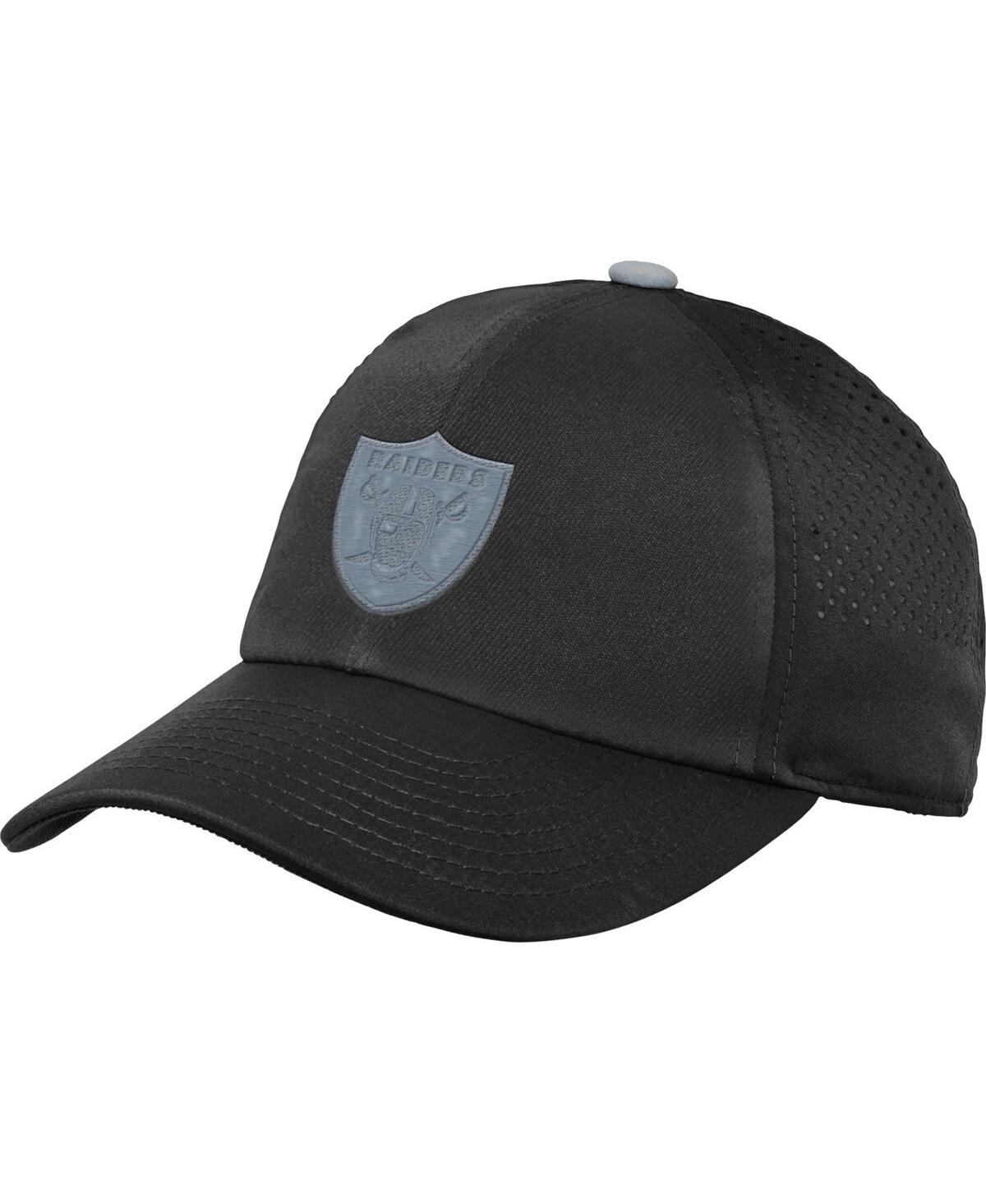 Outerstuff Kids' Big Boys And Girls Black Las Vegas Raiders Tailgate Adjustable Hat