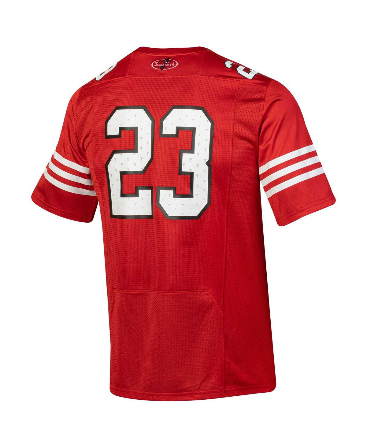 Under Armour Men's  #23 Red Texas Tech Red Raiders Throwback Replica Jersey In Red