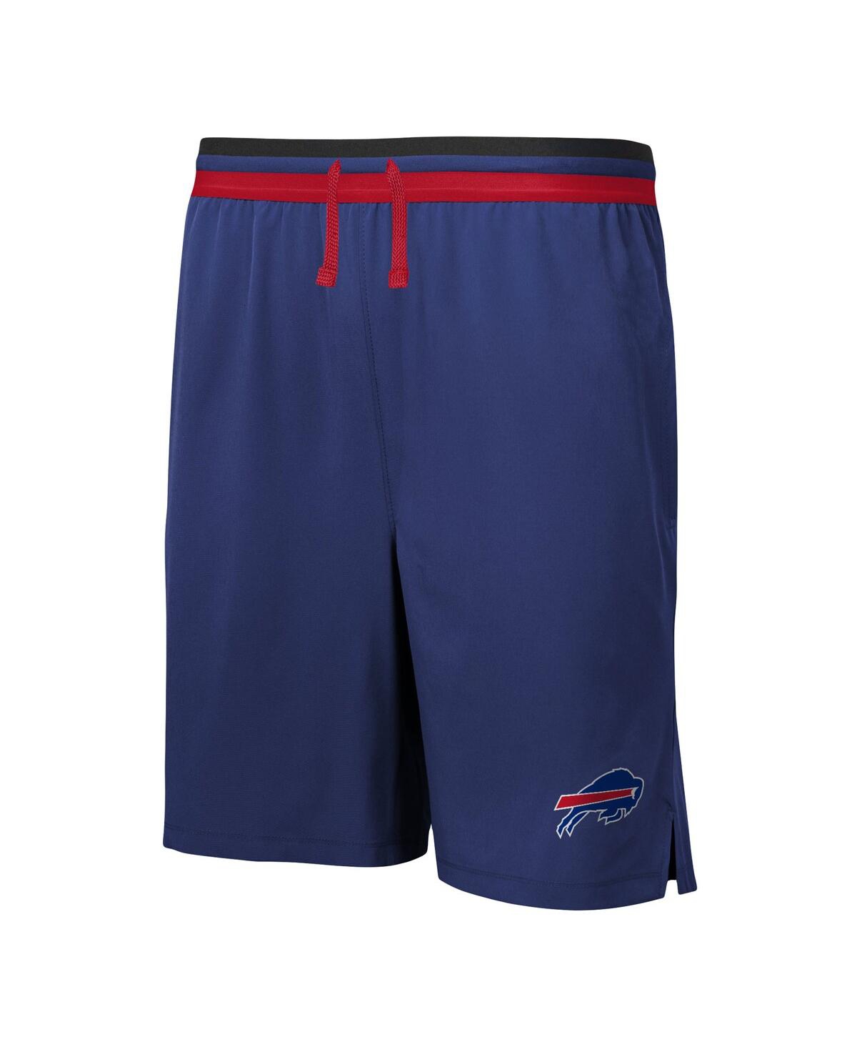 Outerstuff Men's Royal Buffalo Bills Cool Down Tri-color Elastic Training Shorts In Royal