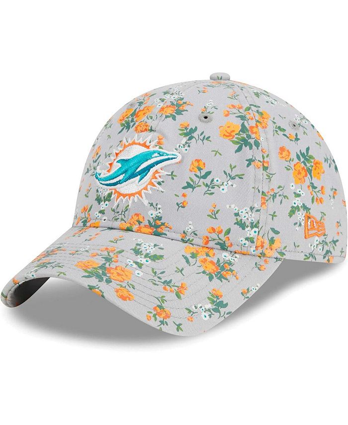 Miami Dolphins New Era Color Pack 9TWENTY Adjustable Hat - Gray