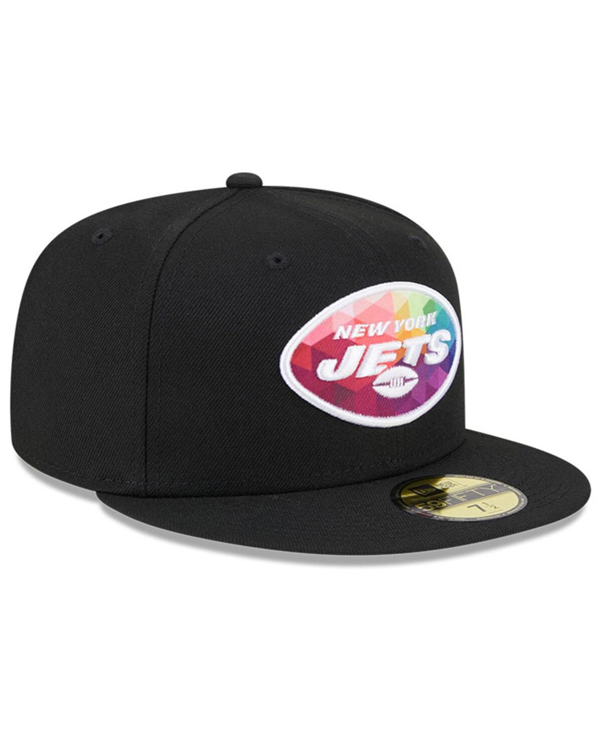 Men's New EraNew York Jets 2023 Nfl Crucial Catch 59FIFTY Fitted Hat - Black
