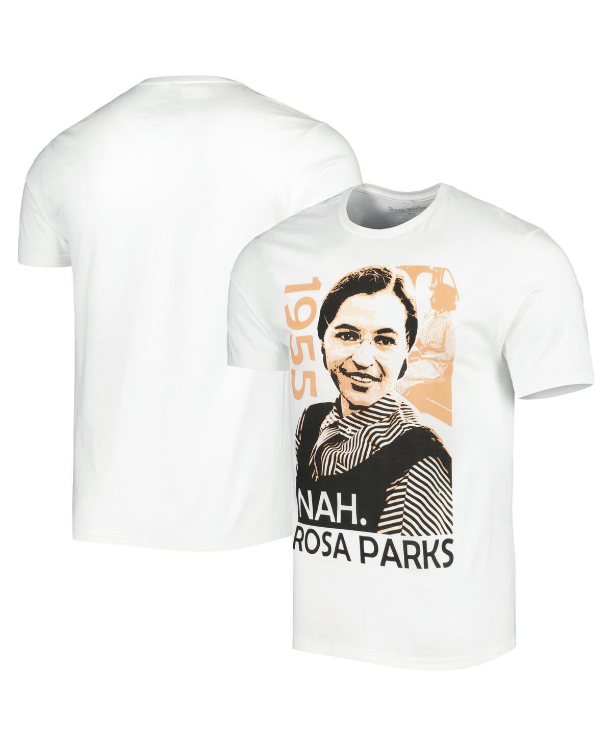 Men's and Women's White Rosa Parks Graphic T-shirt - White