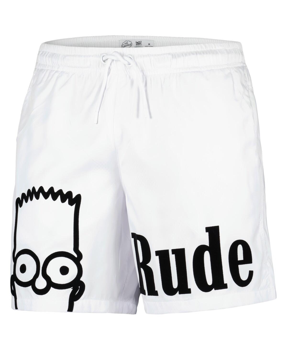 Freeze Max Men's  White The Simpsons Shorts In White