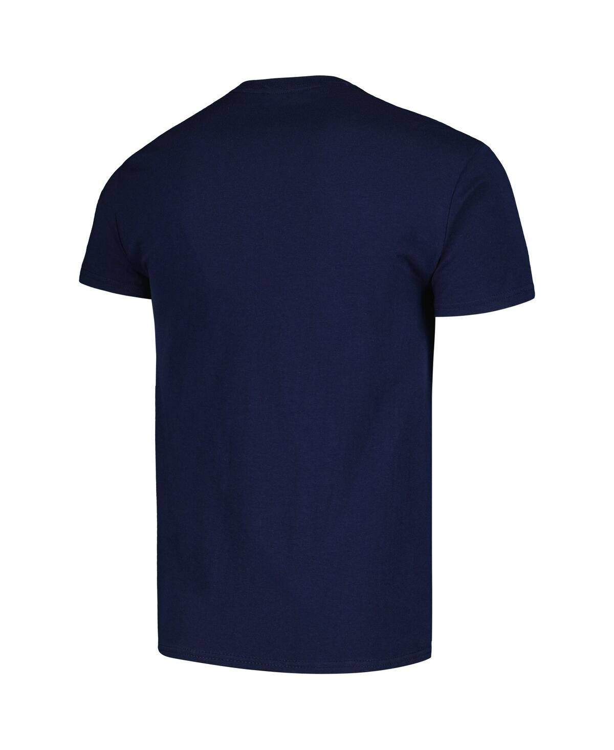Shop Manhead Merch Men's  Navy Toto Self Titled Sword Graphic T-shirt