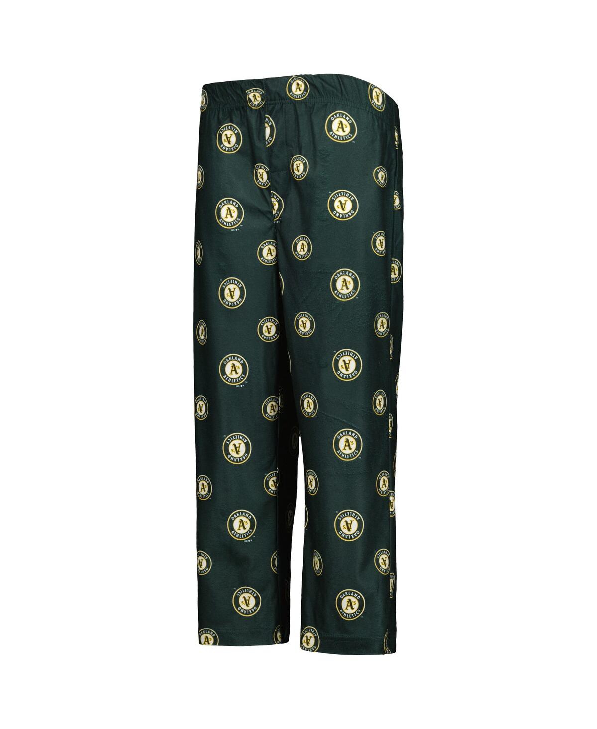 Big BoysOakland Athletics Team Color Logo Pants - Green