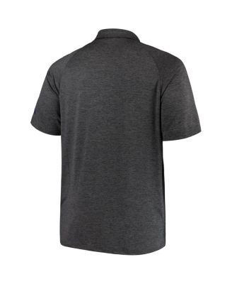 Men's Black LSU Tigers Big and Tall Down Swing Polo Shirt