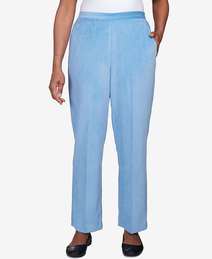 Alfred dunner 2025 petite corduroy pants