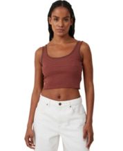 COTTON ON Molly Wide Strap Tank - Macy's