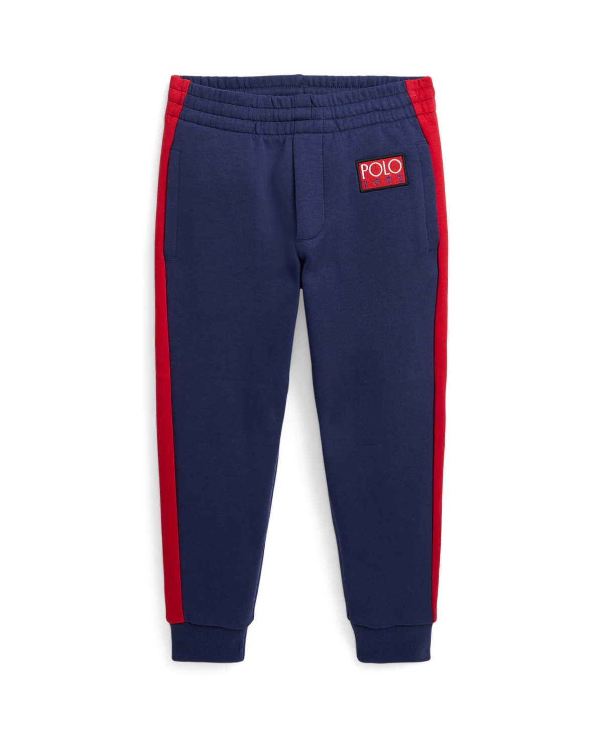 Polo Ralph Lauren Kids' Toddler And Little Boys Polo 1992 Double-knit Track Pants In Newport Navy Multi
