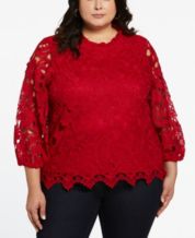 Plus Size Red Tops, Everyday Low Prices