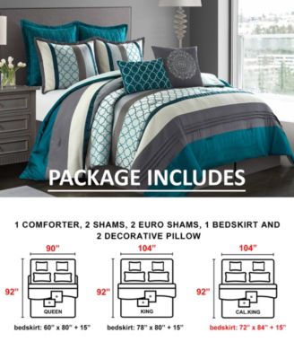 Sydney 8-Pc. Comforter Set, Queen