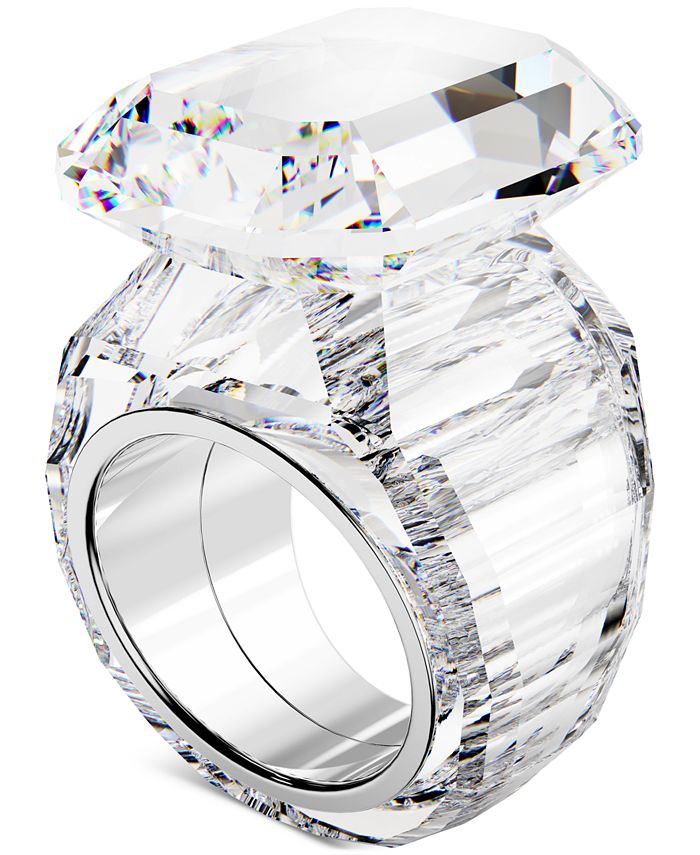 Swarovski Lucent Crystal Cocktail Ring Macys