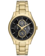 Gold tone Armani Exchange Watches Macy s