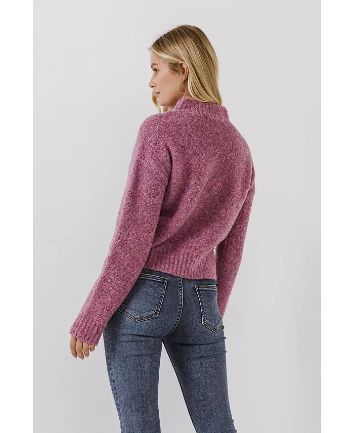 Women's Cozy Round neck Sweater - thumbnail 9