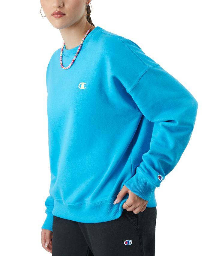 Champion Women's Powerblend Fleece Crewneck Sweatshirt Macy's