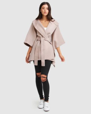 Women's Jackson Landing Wool Blend Cape Coat