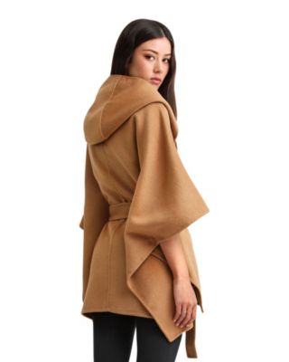 Women's Jackson Landing Wool Blend Cape Coat
