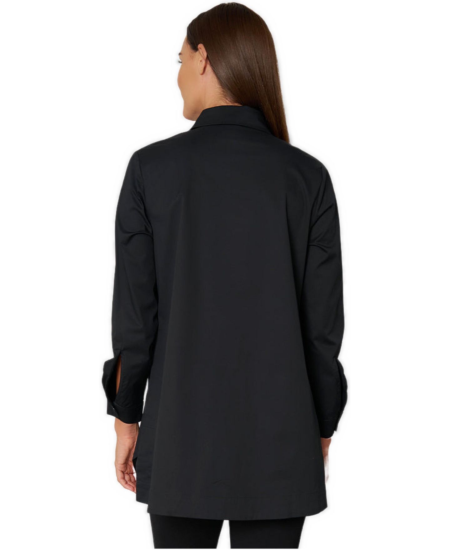 Женская рубашка Stella Carakasi Works Every Time In Cotton Poplin, цвет: Чёрный — фото 3