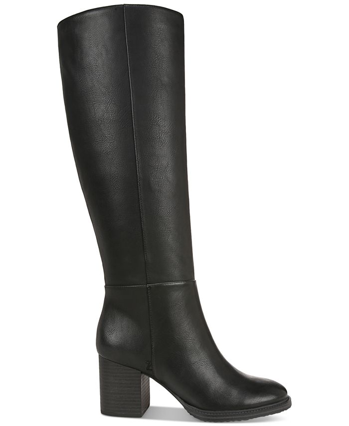 Zodiac Women's Riona Wide-Calf Block-Heel Riding Boots - Macy's