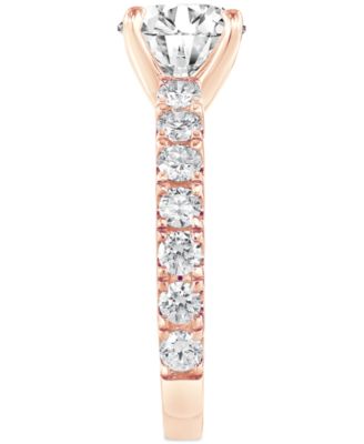 Badgley Mischka Certified Lab Grown Diamond 3 Pc. Bridal Set (5 ct. t.w.) in 14k Gold