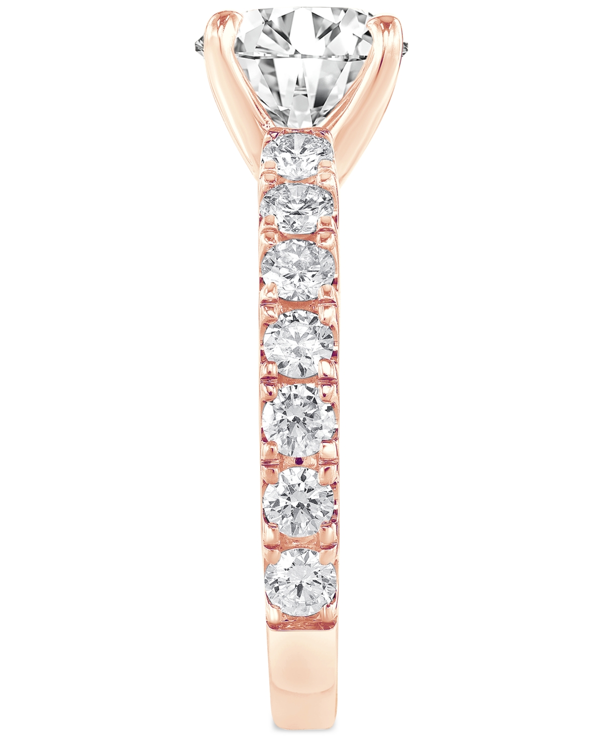 Badgley Mischka Certified Lab Grown Diamond 3 Pc. Bridal Set (5 ct. t.w.) in 14k Gold