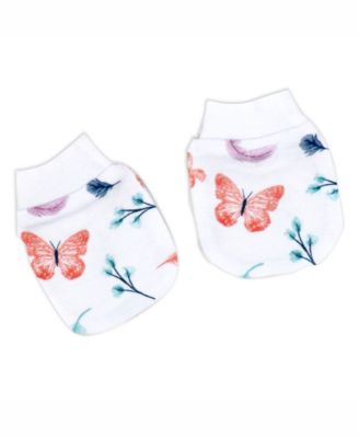 Baby Girls Butterflies Layette, 6 Piece Set