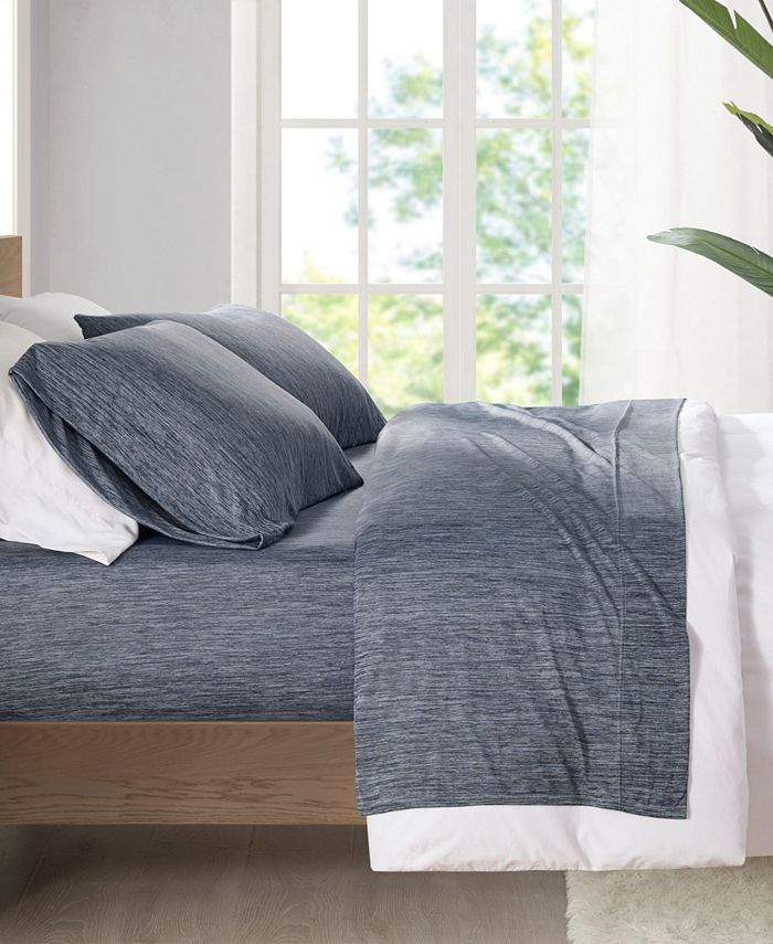 Urban Habitat Comfort Cool Jersey Knit Nylon Blend 3Piece Sheet Set