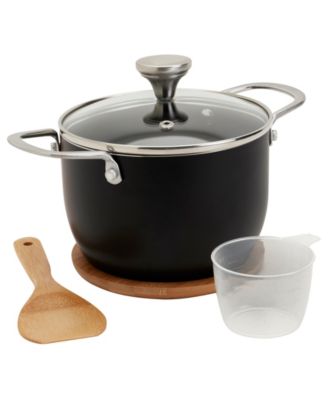 Asian Aluminium 5 Piece Rice Cooker Set