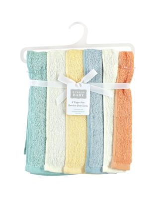 Soft Rayon from Bamboo Baby Burp Cloths 6 Count Set
