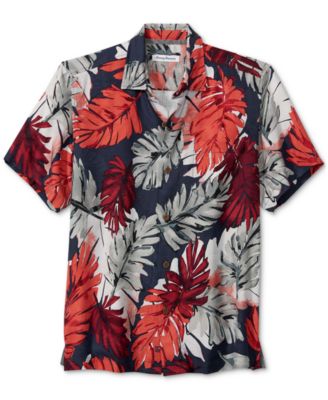 Tommy Bahama - Men's Ferona Fronds Short-Sleeve Button-Up Silk Shirt