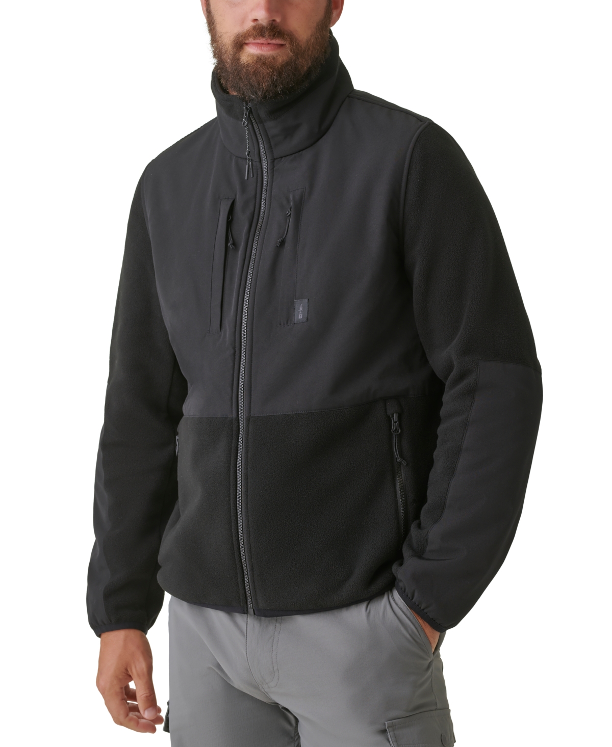 Men's B-Warm Insulated Full-Zip Fleece Jacket - Black Beauty