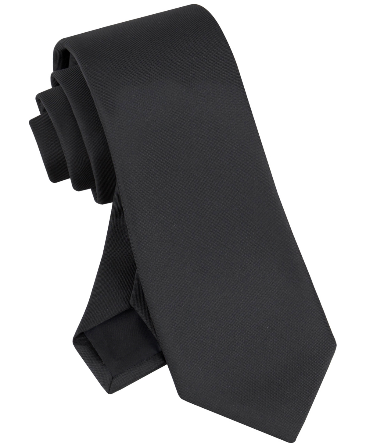Shop Calvin Klein Men's Liquid Luxe Tie In Black