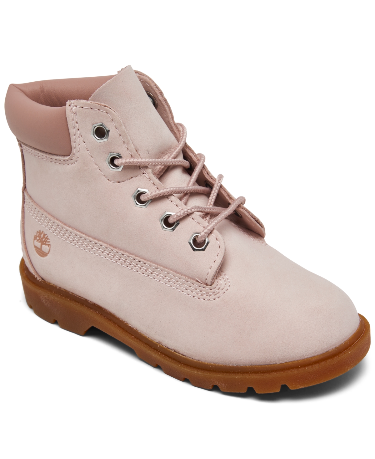 Timberland Toddler Girls 6" Classic Water Resistant Boots From Finish Line In Chintz Rose