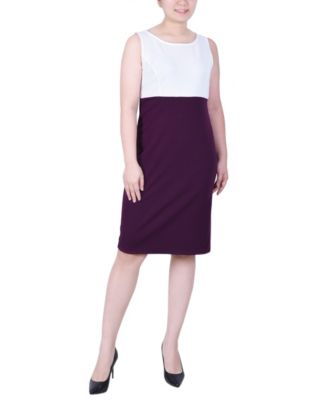 NY Collection Petite Two Piece Jacket and Dress Set