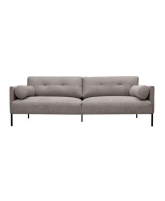 Michalina 84" Polyester with Metal Legs Sofa