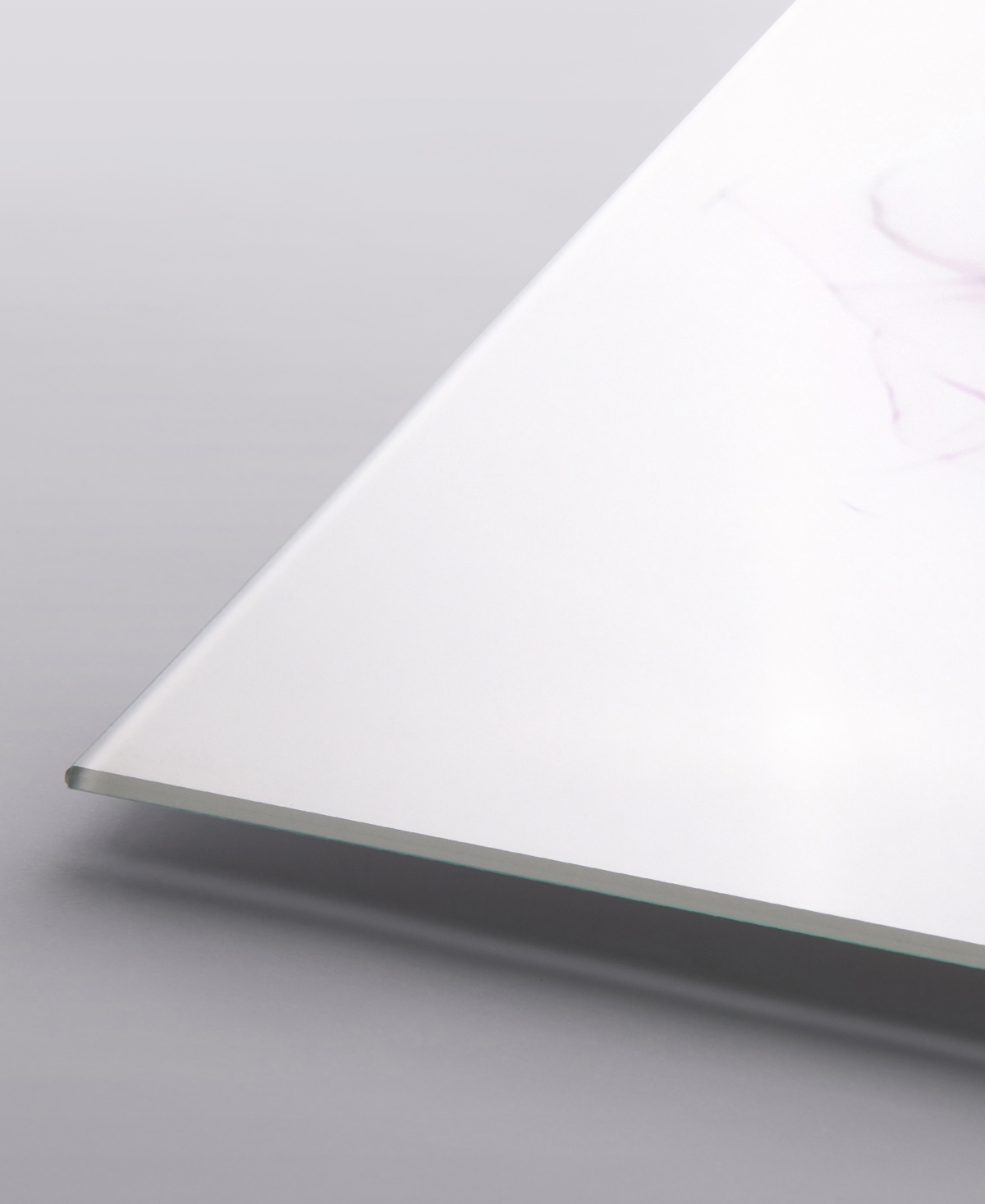 EMPIRE ART DIRECT "ROSE DYNASTY 1" FRAMELESS FREE FLOATING TEMPERED GLASS PANEL GRAPHIC WALL ART, 48" X 32" X 0.2" 