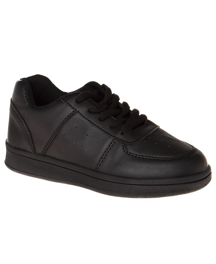 Little Boys School Construction Sneakers