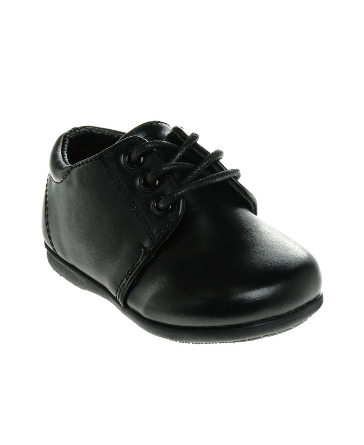 Shop Josmo Toddler Boys Lace Up Dress Shoes In Black