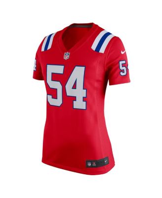 Women's Tedy Bruschi Red New England Patriots Retired Game Jersey