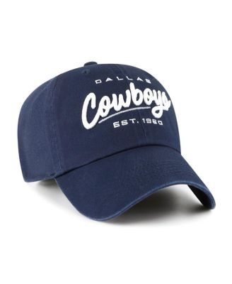 Women's Navy Dallas Cowboys Sidney Clean Up Adjustable Hat