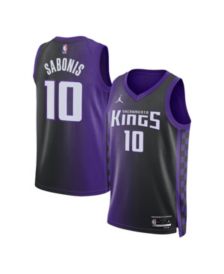 Youth Jordan Brand De'Aaron Fox Purple Sacramento Kings Swingman Jersey - Statement Edition Size: Extra Large