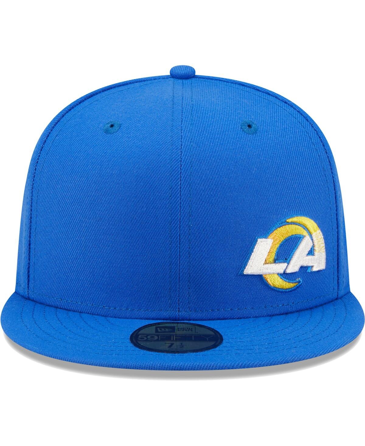 Men's New EraLos Angeles Rams Flawless 59FIFTY Fitted Hat - Royal