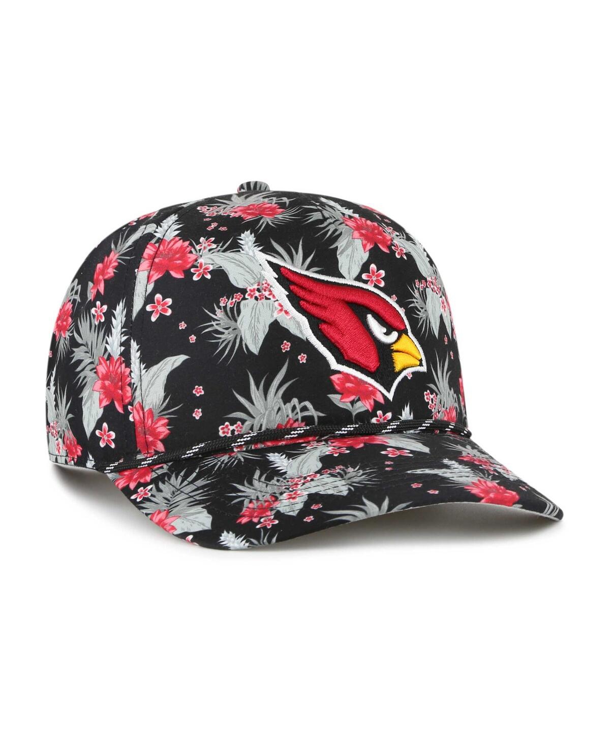 Men's '47 BrandArizona Cardinals Dark Tropic Hitch Adjustable Hat - Black