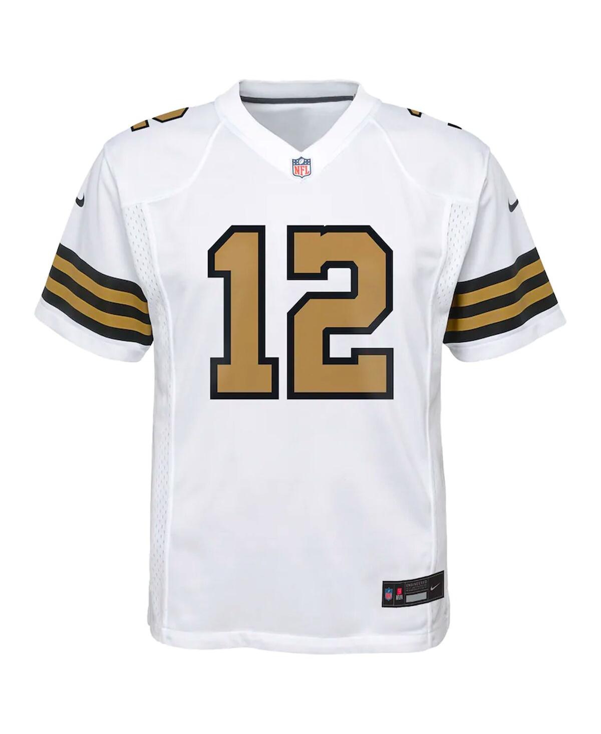Big Boys Nike Chris OlaveNew Orleans Saints Game Jersey - White