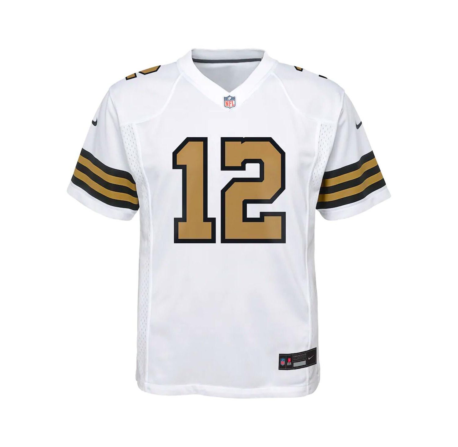 Big Boys Chris Olave White New Orleans Saints Game Jersey