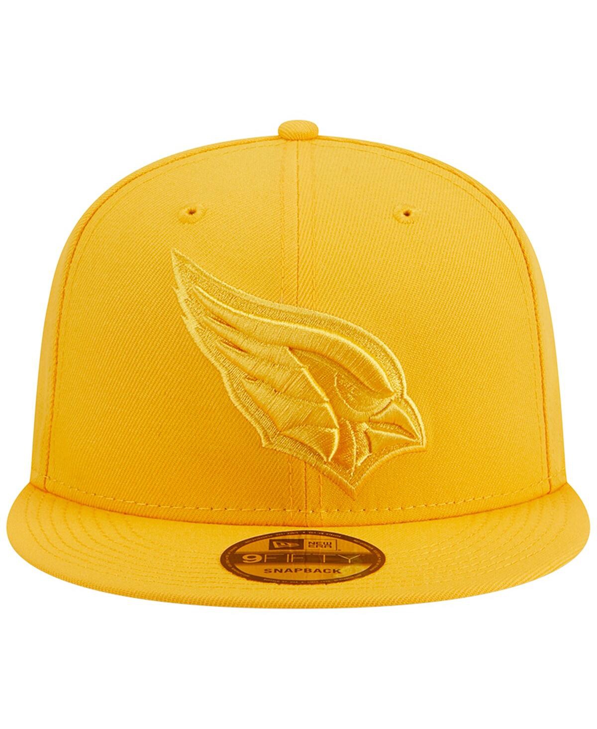 Men's New EraArizona Cardinals Color Pack 9FIFTY Snapback Hat - Gold