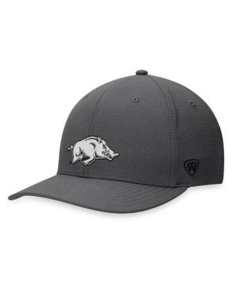 Men's Top of the World Gray Arkansas Razorbacks Iron Flex Hat - Macy's