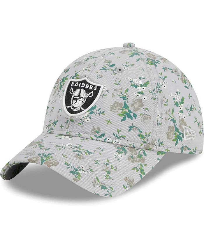 Las Vegas Raiders Women's Floral 9TWENTY Adjustbale Hat