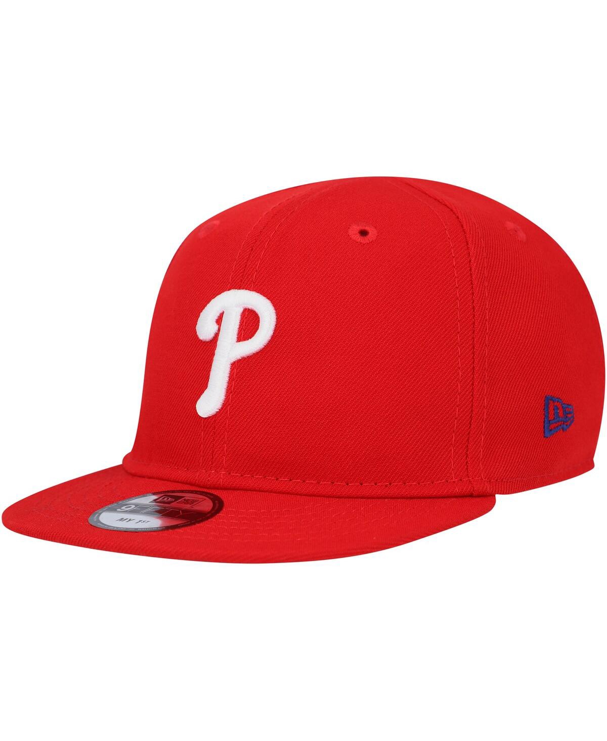 New Era Babies' Infant Boys And Girls  Red Philadelphia Phillies My First 9fifty Adjustable Hat
